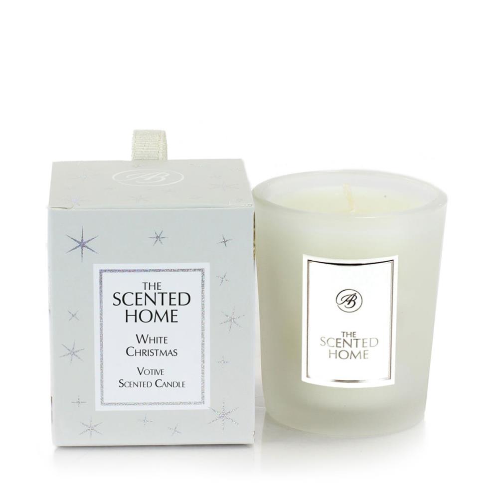 Ashleigh & Burwood White Christmas Filled Votive Candle £6.74